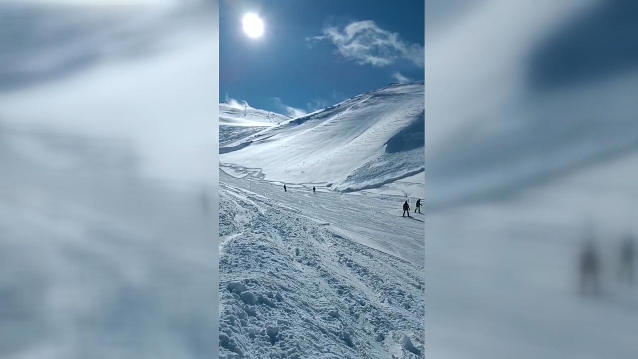 Palandöken'de Çığ Düştü!